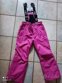 tuta sci bambina 8 anni