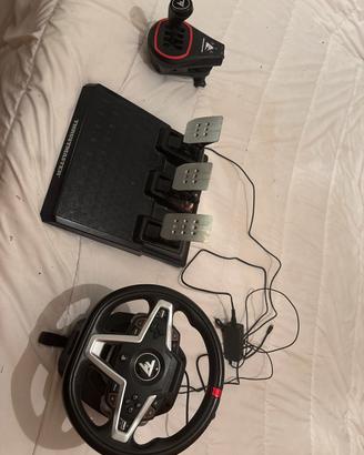 volante con pedali e cambio