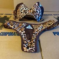 Completo Reggiseno e Tanga Leopardato, donna