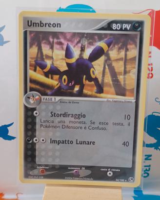 Umbreon ex tempesta di sabbia 24