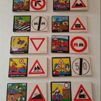 Gioco Domino Stradale Topolino Walt Disney Anni 70