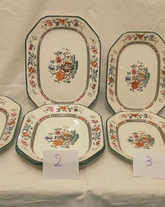 VINTAGE COPELAND SPODE VASSOI  RETTANGOLARI