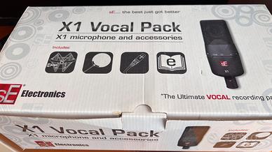 Microfono cardioide SE x1 vocal pack