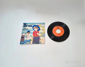 Disco in vinile 45 giri con la sigla della trasmis
