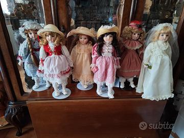 COLLEZIONE BAMBOLE IN CERAMICA