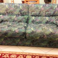 divano letto sfoderabile + poltrona