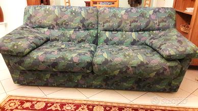 divano letto sfoderabile + poltrona