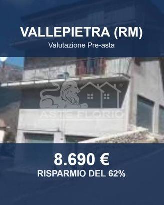 Immobile in asta di 82 m² a Vallepietra