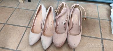 scarpe con tacco usate