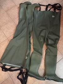 Stivaloni pesca lunghi MTB salopette 
