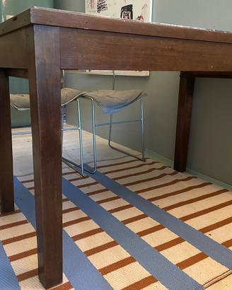 Piccolo TAVOLO da cucina pranzo con piano marmo