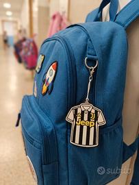 Portachiavi Zaino calcio Juventus Bambino