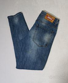 Jeans Dsquared2 uomo denim con strappi W32 IT46