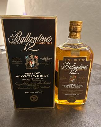 Ballantine's 12 Years “Very Old" whisky - Vintage