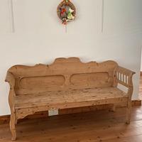 Panca in stile tirolese