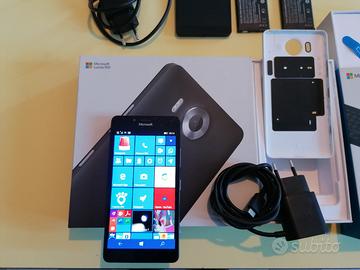 Microsoft lumia 950 + display dock + accessori