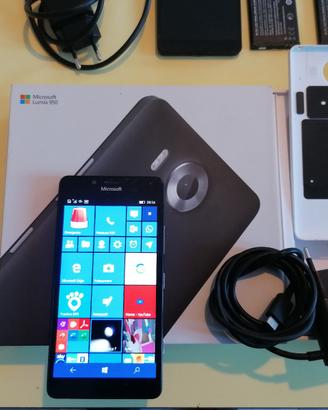 Microsoft lumia 950 + display dock + accessori