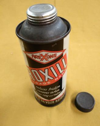 latta d'olio vintage roxill