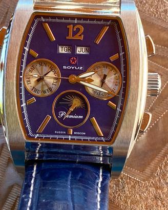 Orologio russo Soyuz calendario completo