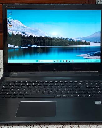 Lenovo i7 convertibile touchscreen 8GB SSD-256.