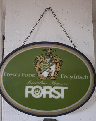 INSEGNA BIRRA FORST