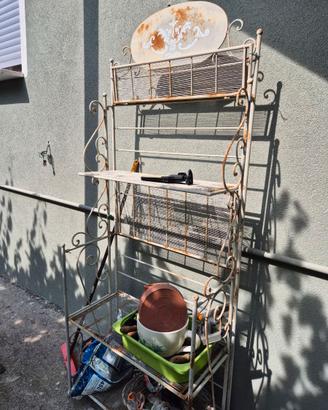 Scaffale da restaurare stile shabby