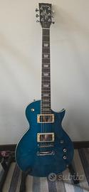 Harley Benton SC Custom Line Ocean Flame + upgrade