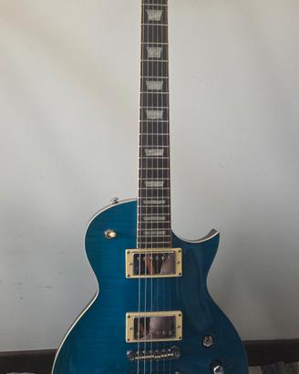 Harley Benton SC Custom Line Ocean Flame + upgrade