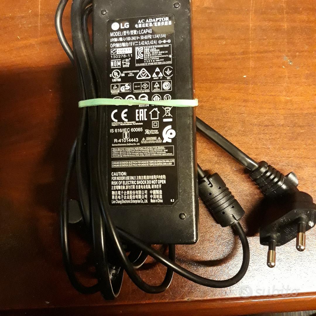 Alimentatore AC 19V 3,42A DIXIETREE Per Dispositivi Con Connettore 4 PIN DIN – Nero