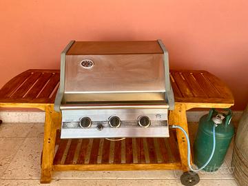 Barbecue a gas