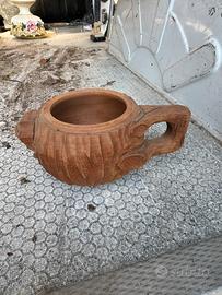 Tazza legno intarsiata