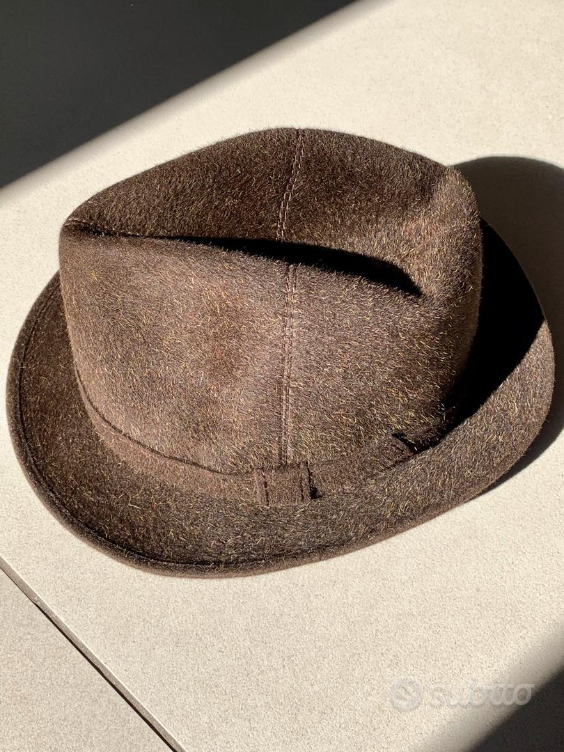 Borsalino MAYSER originale in Feltro di Pelo Abbigliamento e