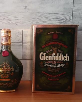 Whisky Glenfiddich 18 years old in ceramica
