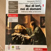 Libro di storia Noi di ieri Noi di domani 1