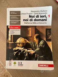 Libro di storia Noi di ieri Noi di domani 1