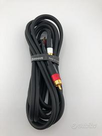 Cavo RCA Maschio-Maschio Amazon Basics 2,4 m AUDIO