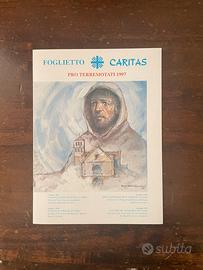 Folder Caritas pro terremotati