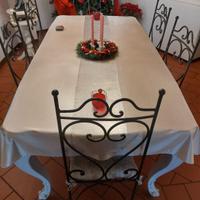 sedie in ferro battuto