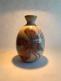 Adriano Poggi Faenza - Vaso ovoidale  lustro 20 cm