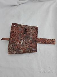 Serratura antica di ferro primi 800