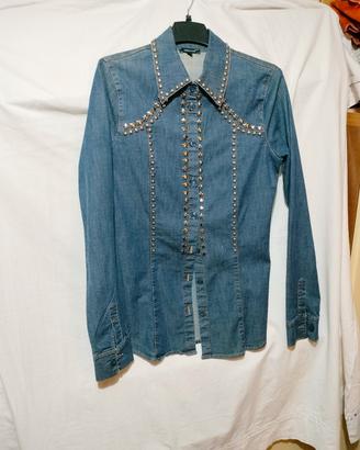 camicia in jeans - Denny rose