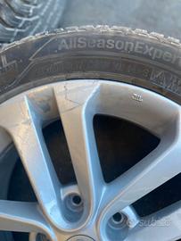 CERCHI IN LEGA PNEUMATICI NISSAN JUKE 215/55 R17