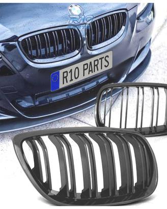 GRIGLIE BMW E92 E93 06-10 LOOK M4 NERO LUCIDO