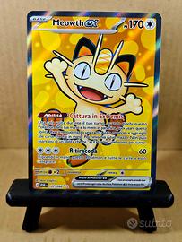 Carta Pokemon Meowth EX POR 107 