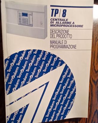 Manuali antifurto Tecnoalarm