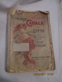 RE-Antico Libro LA VERA CABALA DEL LOTTO