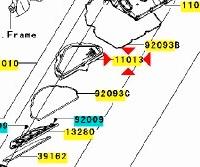 Filtro aria Kawasaki Ninja ZX-10R 110130026
