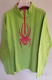 maglia sci neve bambina 11 anni Spyder 2° strato