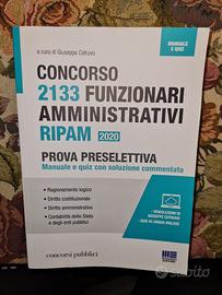Manuale Concorso Ripam 2133 Funzionari (Maggioli)