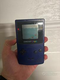 Game boy color viola funzionante e pokemon oro